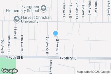 Map image of the property - 17326 15th Ave E