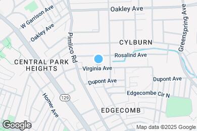 Map image of the property - 3010 Virginia Ave