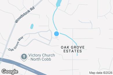 Map image of the property - 207 Oak Grove Ln
