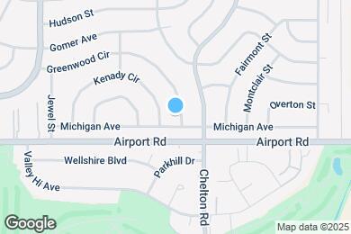 Map image of the property - 3421 Greenwood Cir