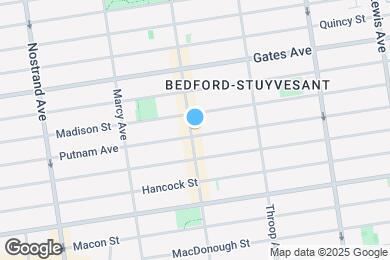 Map image of the property - 373 Tompkins Ave