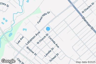 Map image of the property - 1405 N Church St