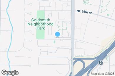Map image of the property - 14600 NE 32nd St
