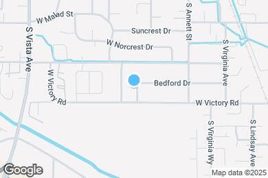 Map image of the property - 2020 W Bedford Dr