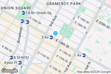 Map image of the property - 231 E 14th St