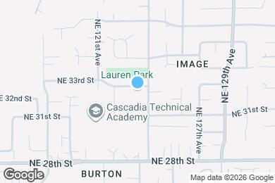 Map image of the property - 12317 NE 33rd St