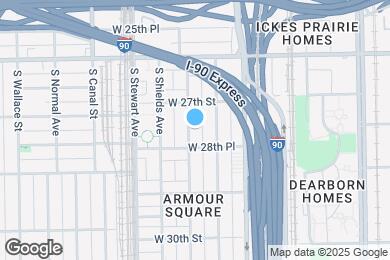 Map image of the property - 2729 S Princeton Ave