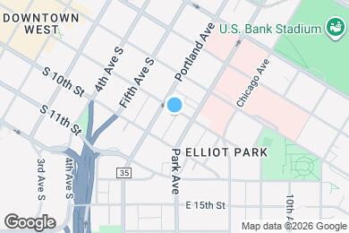 Map image of the property - 609 S 9th St