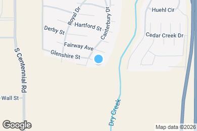 Map image of the property - 1107 Glenshire Ave