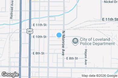 Map image of the property - 542 E 10th St