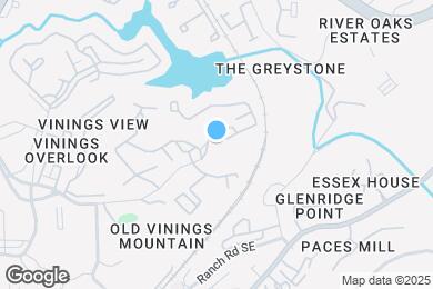 Map image of the property - Residences at Vinings Mountain