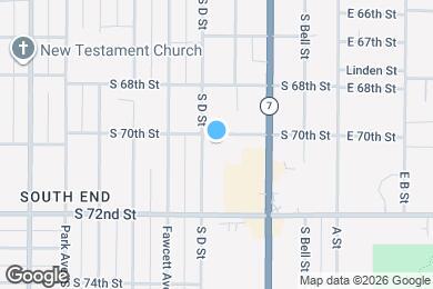 Map image of the property - 240 S 70th St