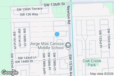 Map image of the property - 15786 SW 141st St