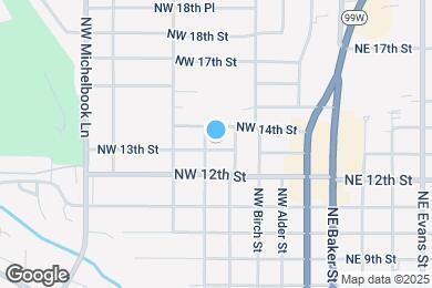 Map image of the property - 431 NW 13th St