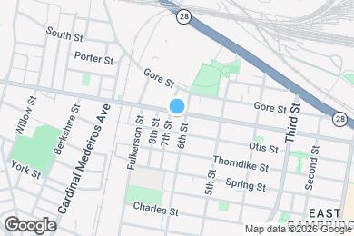 Map image of the property - 536 Cambridge St