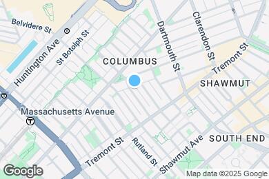Map image of the property - 125 Pembroke St