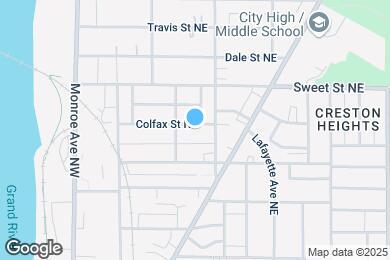 Map image of the property - 118 Colfax St NE