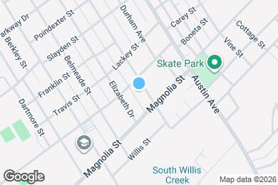 Map image of the property - 2707 1st St