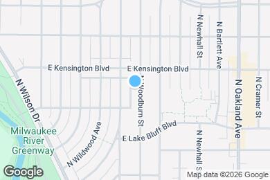 Map image of the property - 4471 N Woodburn St