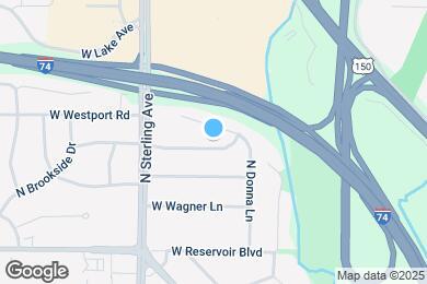 Map image of the property - 2303 W Bainter Ln