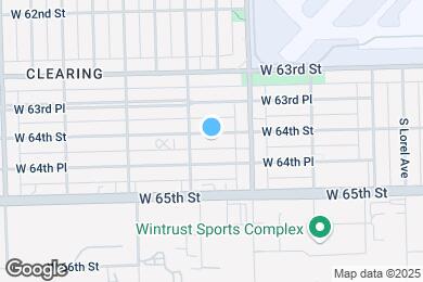Map image of the property - 5641 W 64th St
