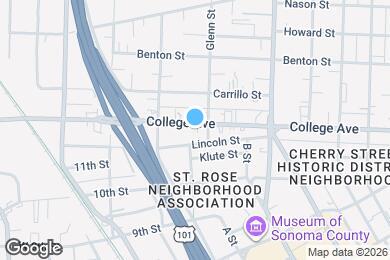 Map image of the property - 340 College Ave