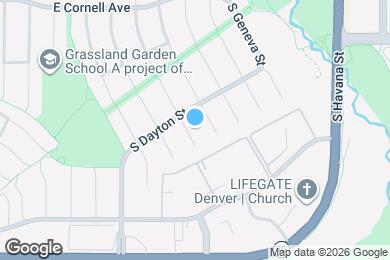 Map image of the property - 3344 S Elmira Ct