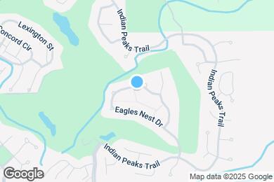 Map image of the property - 2305 Eagles Nest Dr
