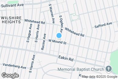 Map image of the property - 737 S Ogden Ave