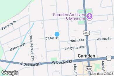 Map image of the property - 1213 Campbell St