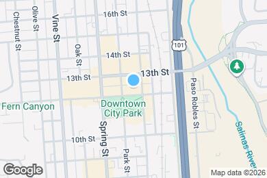 Map image of the property - 835 12th St