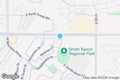 Map image of the property - 7963 N Smith Ranch Rd