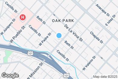 Map image of the property - 306-308 West Mission Street
