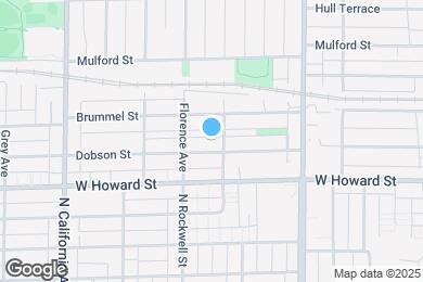 Map image of the property - 1507 Dobson St