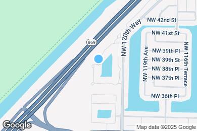 Map image of the property - 3802 NW 122nd Terrace