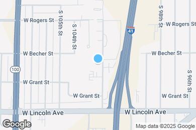 Map image of the property - 2125 S 102nd St