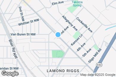 Map image of the property - 6532 Eastern Ave NE
