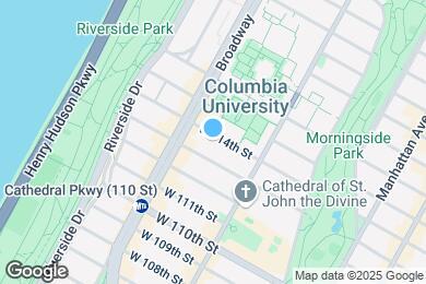 Map image of the property - 540 W 114th St