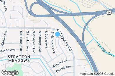 Map image of the property - 1904 S Sheridan Ave