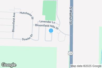 Map image of the property - 29 Bazler Ln