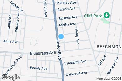 Map image of the property - 4143 Taylor Blvd