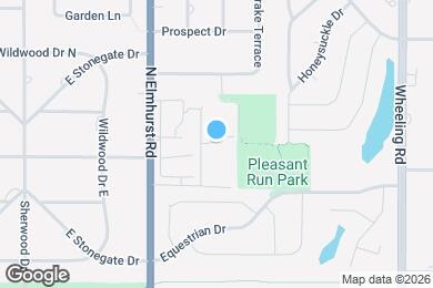 Map image of the property - 1165 Pleasant Run Dr