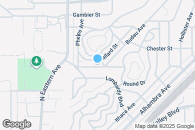 Map image of the property - 2747 Budau Ave