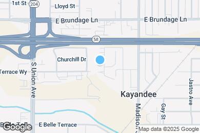 Map image of the property - 310 Ohio Dr