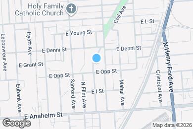 Map image of the property - 1020 N Pioneer Ave
