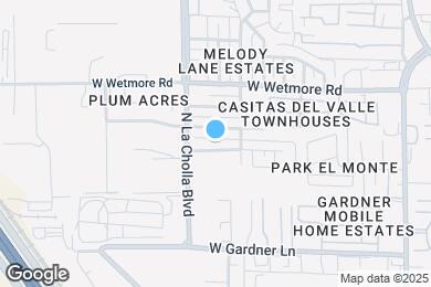 Map image of the property - 2042 W Hadley St