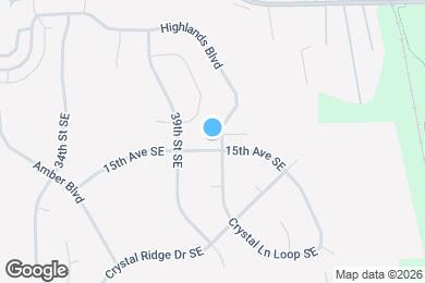 Map image of the property - 3927 15th Ave SE