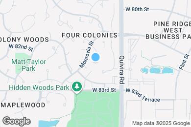 Map image of the property - 8175 Monrovia St