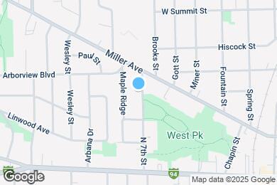 Map image of the property - 415 N 7th St