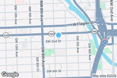 Map image of the property - 653 SW 2nd St
